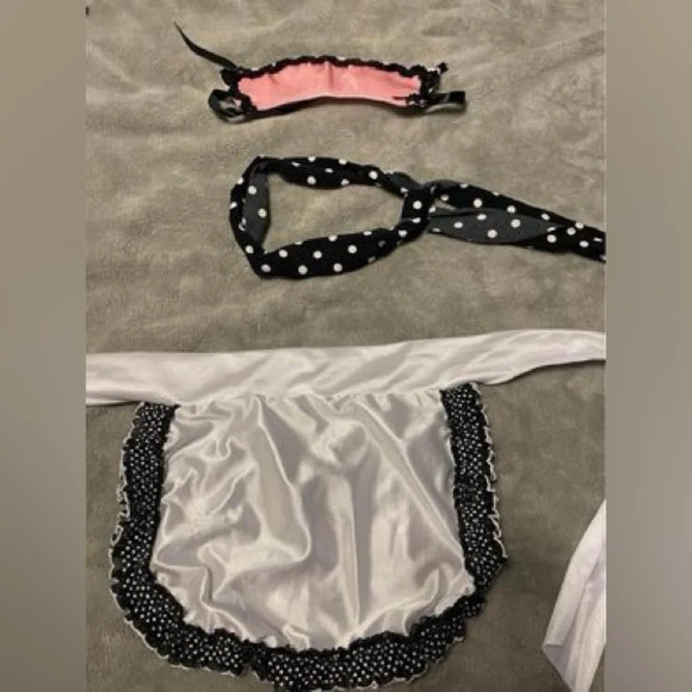 Girls Costume Size XLC Musical Theatre Jazz Tap Maid Waitress Halloween